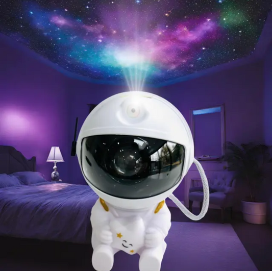 3D Astronaut Character Night Light, Novelty Nebula Star Night Lamp